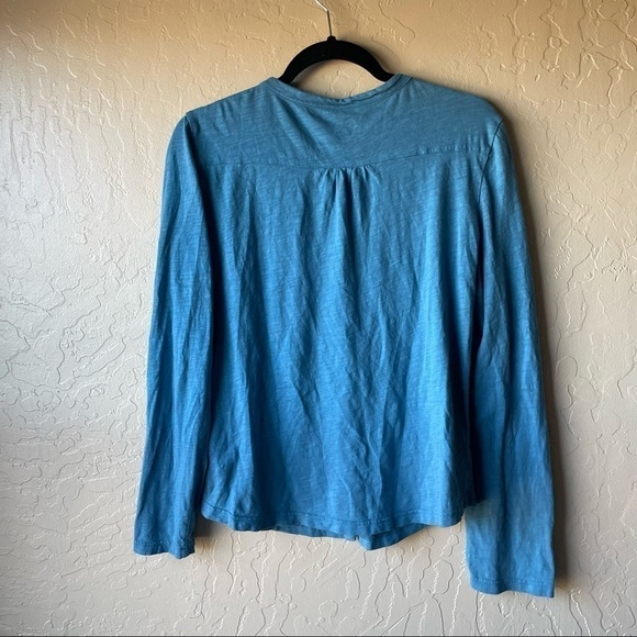 Carhartt Blue Button DoLong Sleeve Tee - Picture 3 of 7